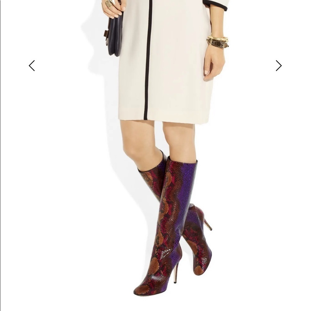 Jimmy Choo Python Boots